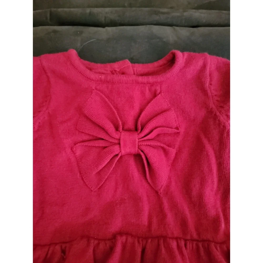 Gymboree layette line belles and bowties red Christmas holdiay dress 3 6 months